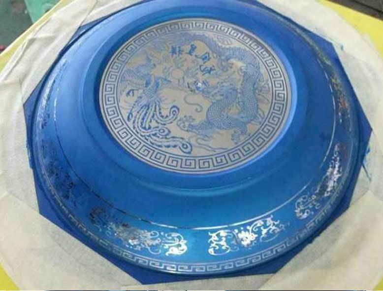康卫者一次性香蕉爱视频在线餐具生产模具展示